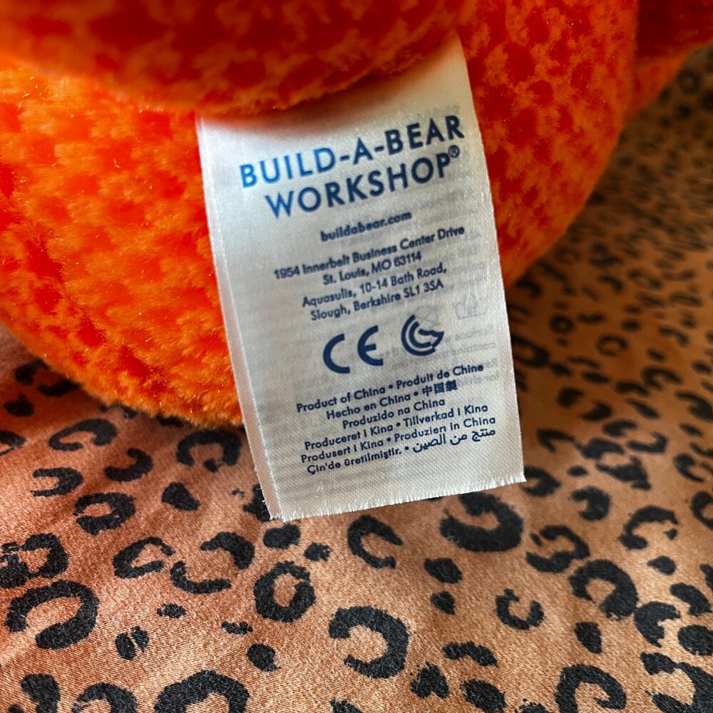 Build A Bear Pumpkin Jack O Lantern Halloween Bear Light Up Head 2018 - Picture 6 of 11